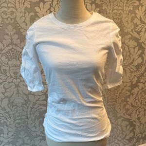 Rag & Bone White Short Sleeve Tee